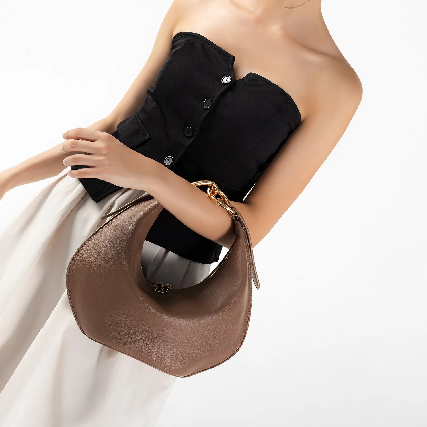 KUKI CONVERTIBLE BAG - MOCHA